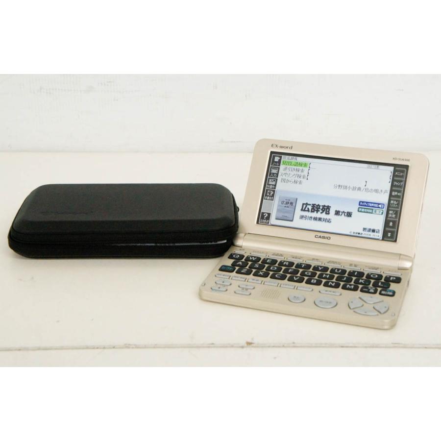 中古 CASIOカシオ EX-wordエクスワード カラータッチパネル XD-SU6300