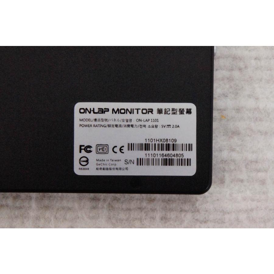 中古 GeChic 11.6型 フルHDモバイル液晶モニタ On-Lap 1101