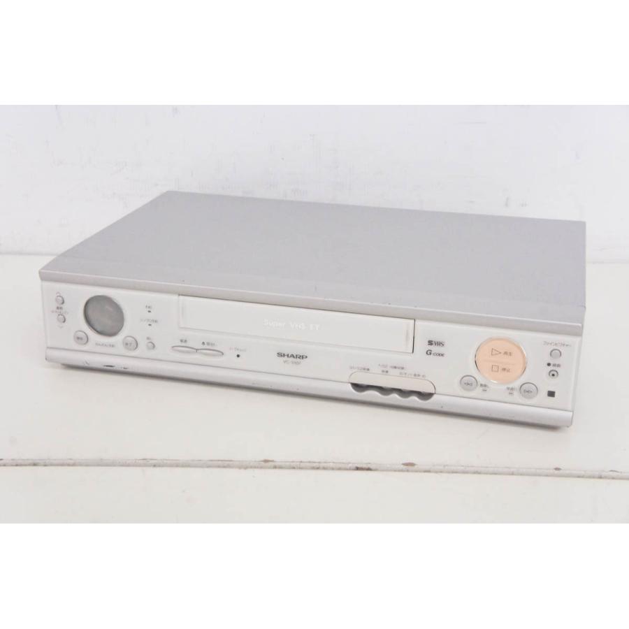 SHARPシャープ ビデオカセットレコーダー S-VHSビデオデッキ VC-S107