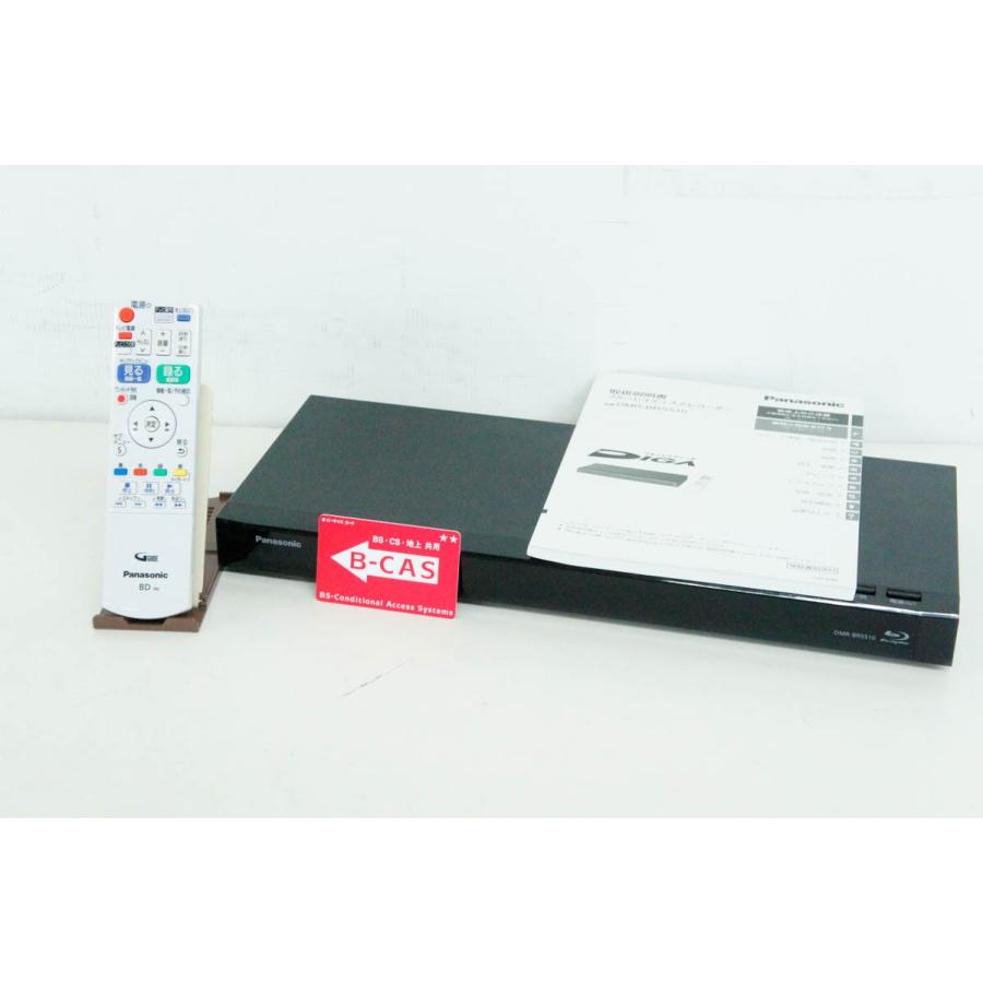 中古 Panasonicパナソニック ブルーレイディスクレコーダー DMR-BRS510 HDD500GB シングルチューナー DIGA