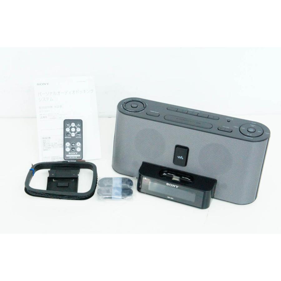 SONY ウォークマン用ドックスピーカー ラジオ タイマー付きRDP―NW1