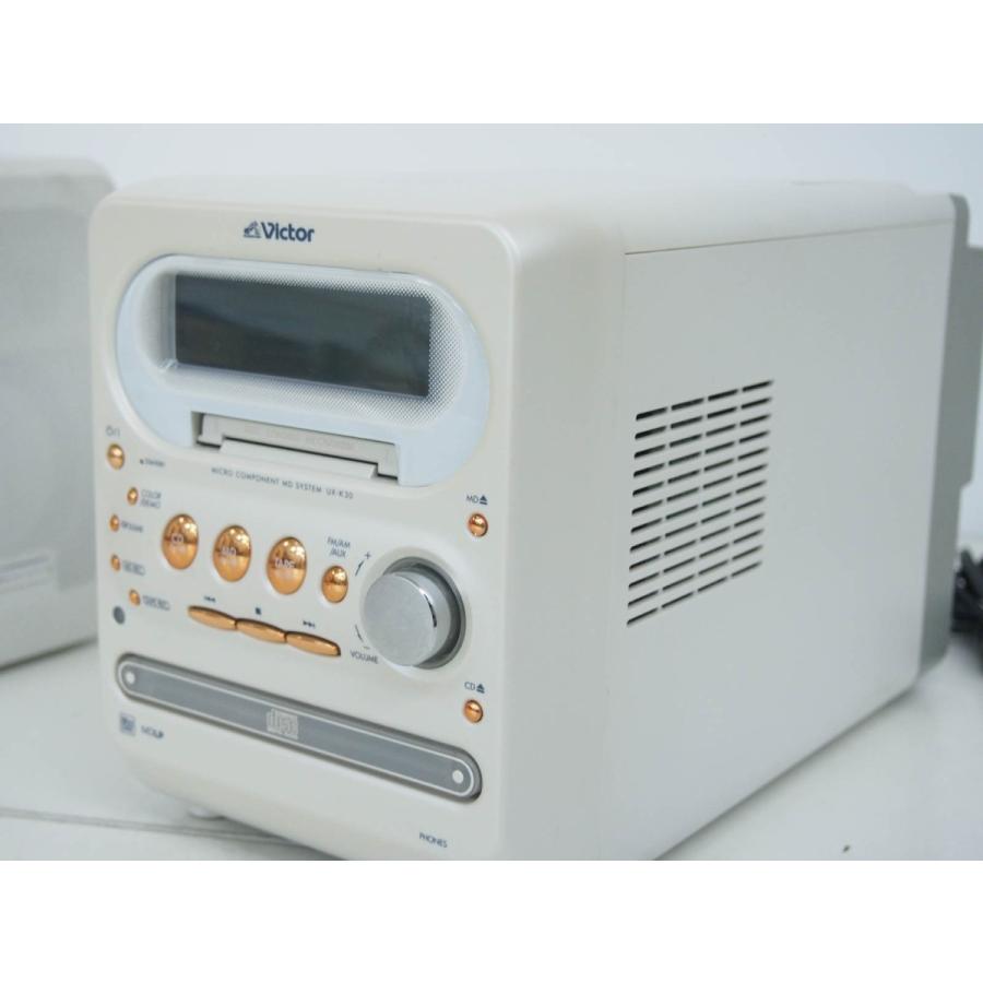 中古 JVC Victorビクター マイクロコンポーネントMDシステム CD