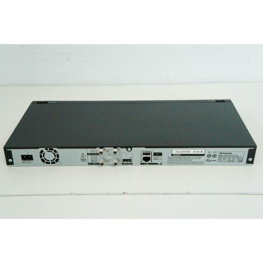 【中古】C Panasonicパナソニック ハイビジョンブルーレイディスクレコーダー DIGAディーガ DMR-BRT260-K HDD500GB 中古 Panasonicパナソニック ハイビジョンブルーレイディスク