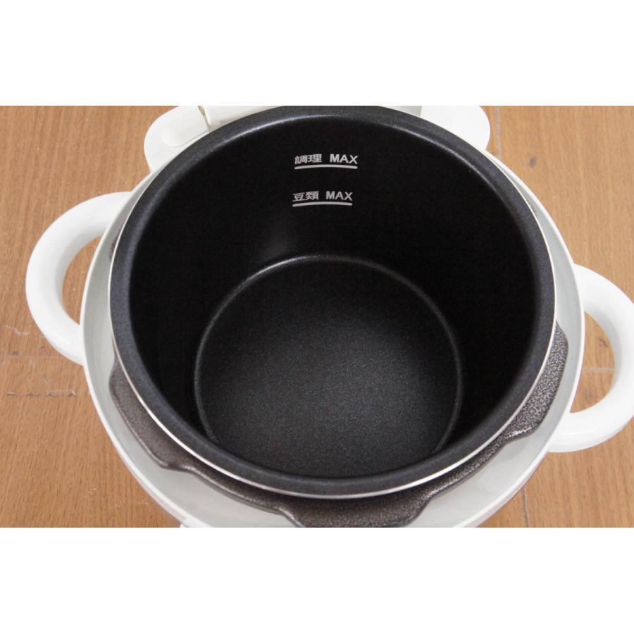 中古 アルファックス・コイズミ ミニ電気圧力鍋 LPC-T12/W 1.2L AL