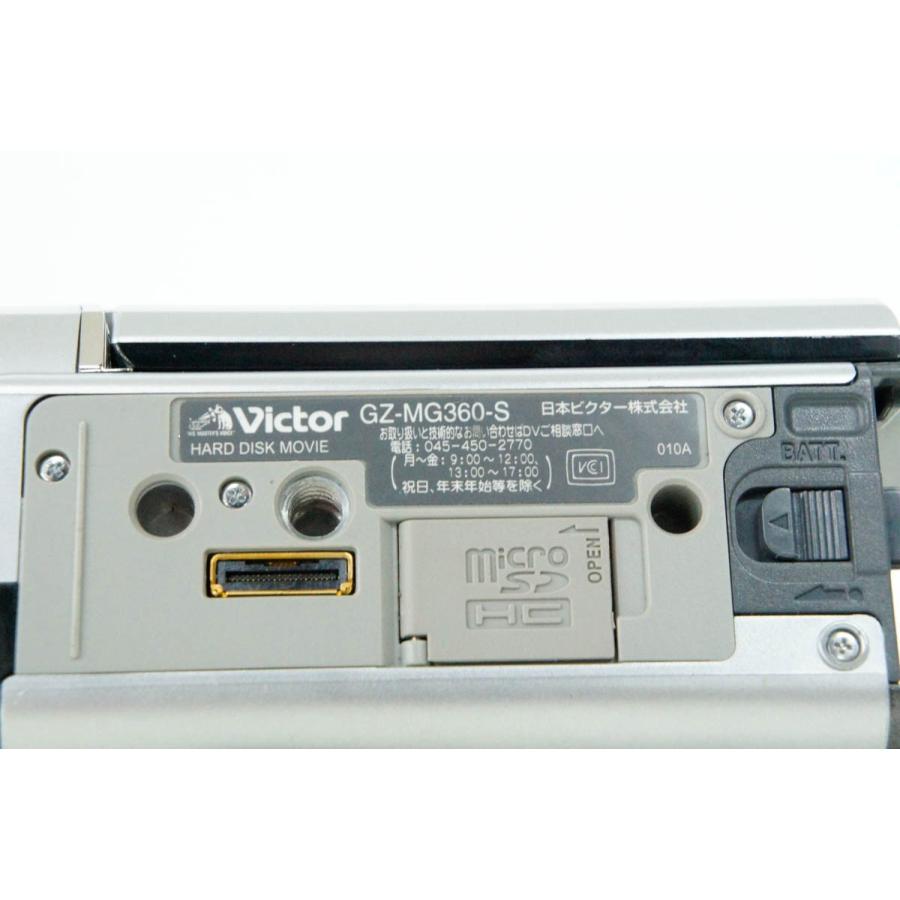 中古 JVC Victorビクター エブリオEverio ビデオカメラ GZ-MG360-S