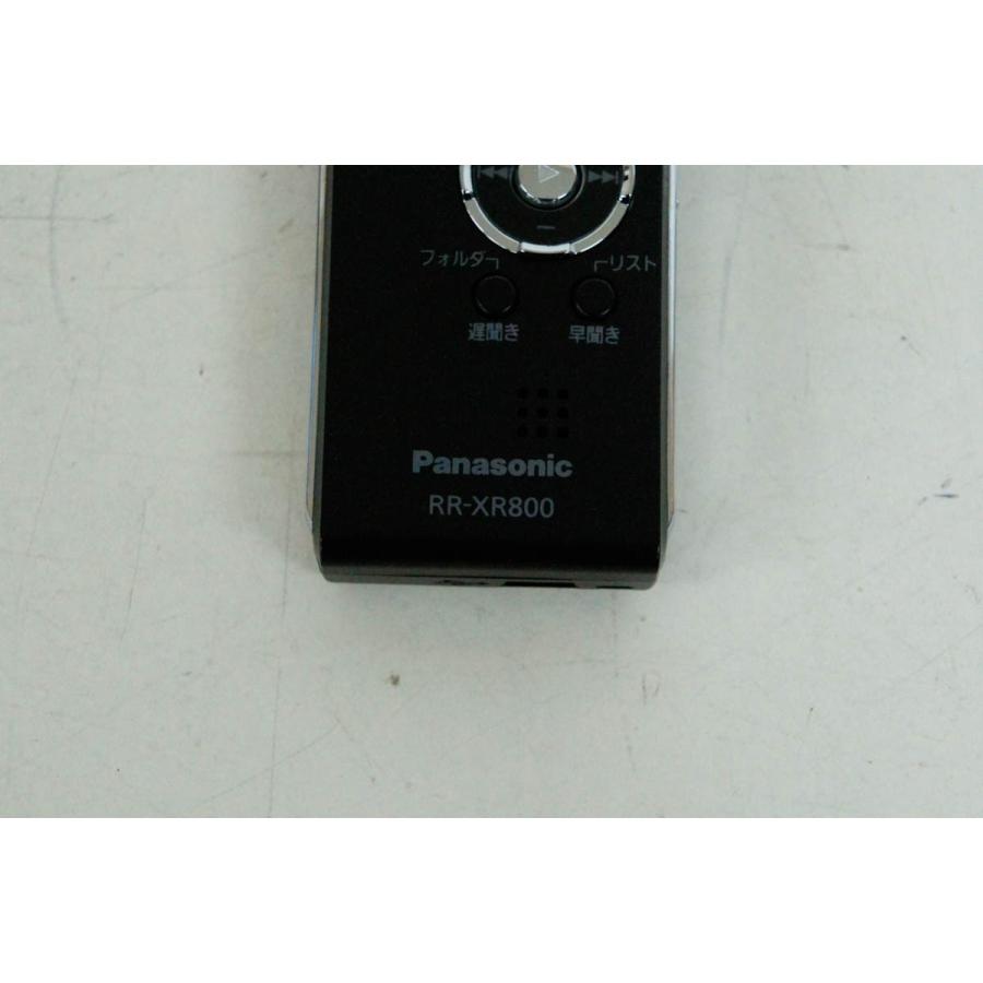 中古 Panasonicパナソニック ICレコーダー RR-XR800-K ブラック 中古 Panasonicパナソニック ICレコーダー RR-XR800-K ブラック