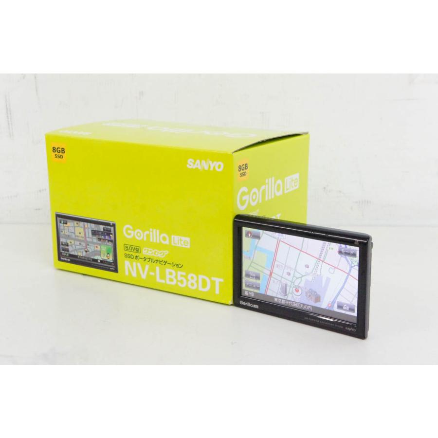 宇宙の香り 新品ワンセグ内蔵 SANYO GORILLA Lite ナビ NV-LB58DT SANYO Gorilla ポータブルナビゲーション