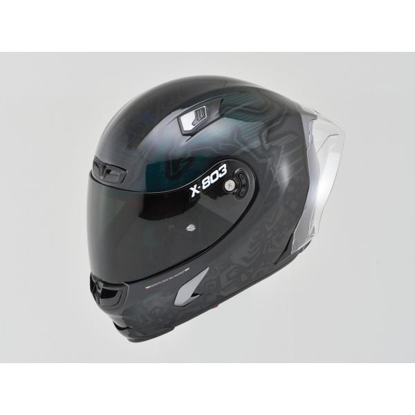 16570 DAYTONA デイトナ NOLAN X-lite X-803RS ULTRA CARBON ストーナー スーパーヒーロー ニュアンス グリーン＆レッド/25 XLサイズ | DAYTONA（バイク用品） | 03