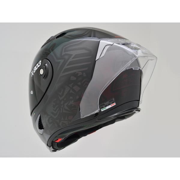 16570 DAYTONA デイトナ NOLAN X-lite X-803RS ULTRA CARBON ストーナー スーパーヒーロー ニュアンス グリーン＆レッド/25 XLサイズ | DAYTONA（バイク用品） | 04