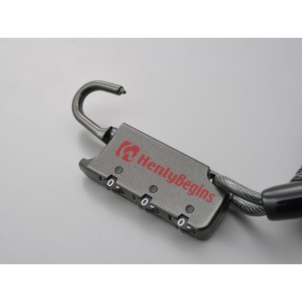 16835 DAYTONA デイトナ コンパクトダイヤルロック カールコードタイプ 【DLK120】 | DAYTONA（バイク用品） | 01