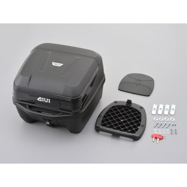 16965 DAYTONA デイトナ GIVI B32NBD モノロックケース ＜32L＞ グロッシーブラック（パネル） | GIVI