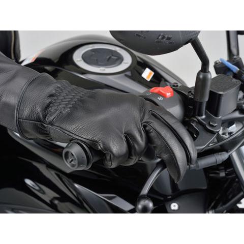 バイク バイク冬用ウインターグローブ 牛革防水 日本製 L 17578 HBG-057