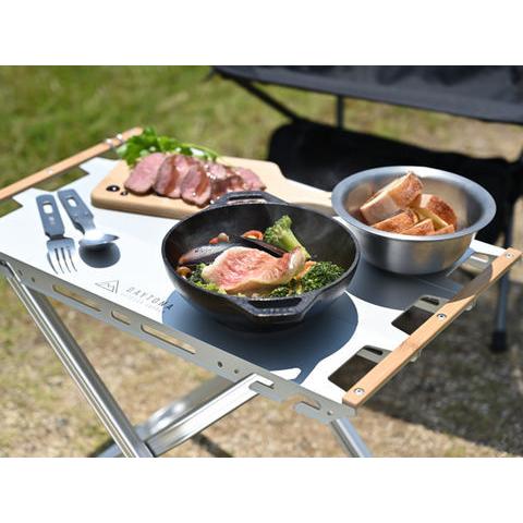 29774 DAYTONA OUTDOOR SUPPLY デイトナ フラットアルミテーブル520 シルバー | DAYTONA OUTDOOR SUPPLY | 05