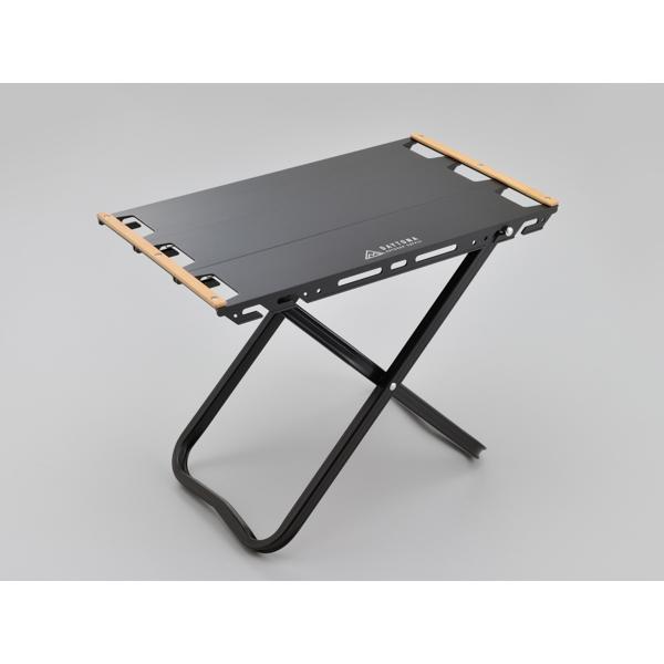 29776 DAYTONA OUTDOOR SUPPLY デイトナ フラットアルミテーブル520 ブラック | DAYTONA OUTDOOR SUPPLY