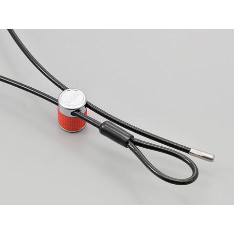 31258 DAYTONA デイトナ ストロンガーケーブルロック レッド | DAYTONA（バイク用品） | 02