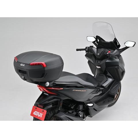 35324 DAYTONA デイトナ GIVI E46N モノロックケース (46L) 未塗装ブラック  RIVIERA レッドレンズ | GIVI | 04