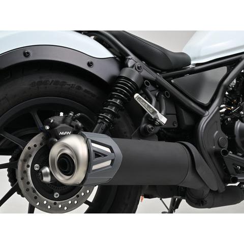 41850 DAYTONA デイトナ サイレンサープロテクター グレー 340-400mm Φ109-Φ127対応｜snet｜05