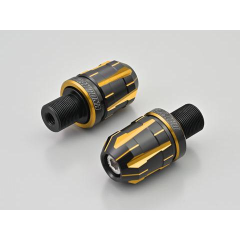 42545 DAYTONA デイトナ PREMIUM ZONE ハンドルバーエンドプラグ TECHNO ゴールド | DAYTONA（バイク用品） | 02