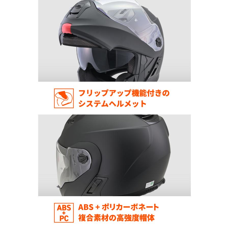 46534 DAYTONA デイトナ DN-004LT マットブラック Mサイズ デイトナオリジナルヘルメット | DAYTONA（バイク用品） | 03