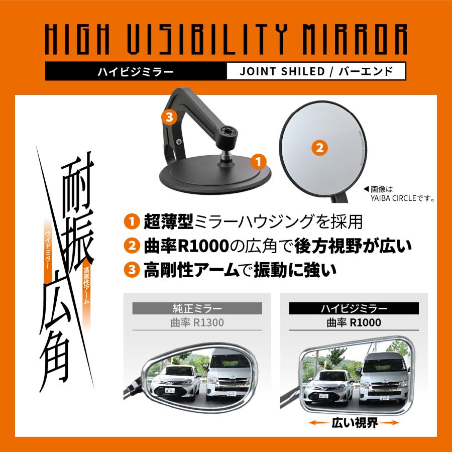 DAYTONA（バイク用品） 47891 DAYTONA デイトナ ハイビジミラー