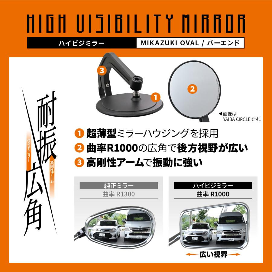 DAYTONA 高視認性ミラー 2個セット Webike | DAYTONA デイトナ ハイビジ貼り付けタイプミラー KAWASAKI1