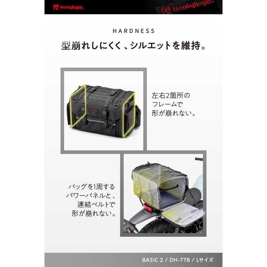 DAYTONA（デイトナ） 49808 DAYTONA DH-778 シートバッグ BASIC 2 L