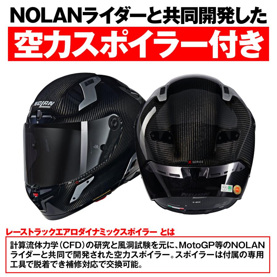 まる 49855 DAYTONA デイトナ NOLAN X-804RS ULTRA CARBON ARGENTO SILVER