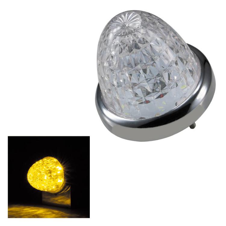 LEDマーカー クリア/イエロー送料無料、新品未使用、532612 ジェットイノウエ 532612 LED スターライト バスマーカーランプ 零