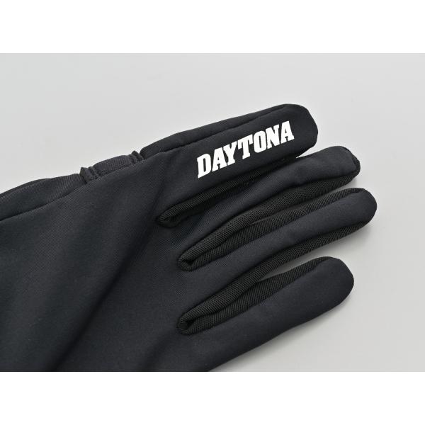 60831 DAYTONA デイトナ DI-011 クイックドライクールインナーグローブ Lフリーサイズ ブラック | DAYTONA（バイク用品） | 03