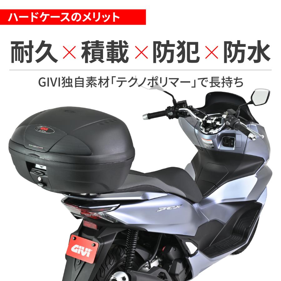 pirpkoさん専用 GIVI（ジビ） 61417 DAYTONA デイトナ GIVI E450N2W 未塗装ブラック