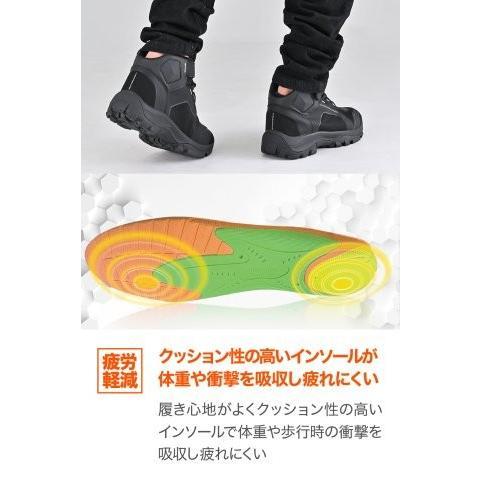 62490 DAYTONA デイトナ ライディングシューズ バイク シューズ 防水 特殊インソール 歩きやすい R-WP DS-502 ブラック 28.0cm | DAYTONA（バイク用品） | 03