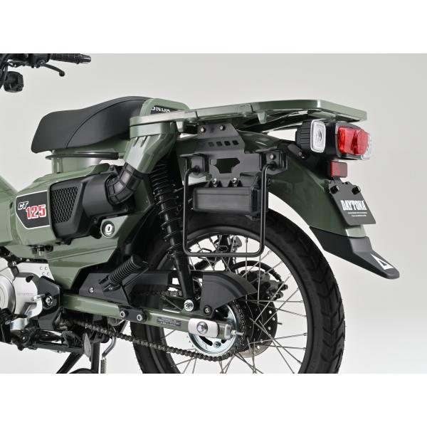 63394 DAYTONA デイトナ サドルバッグサポート EX（ベルトループ一体型） CT125（2020〜25）/ 左側専用 【EX-TOUCH対応】 | DAYTONA（バイク用品）