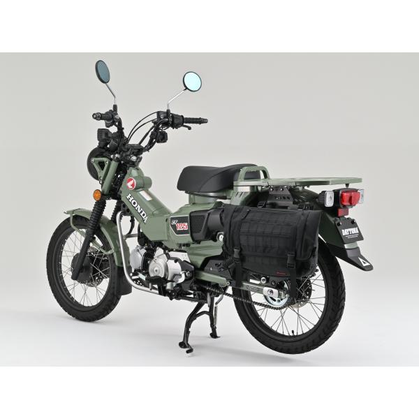 63394 DAYTONA デイトナ サドルバッグサポート EX（ベルトループ一体型） CT125（2020〜25）/ 左側専用 【EX-TOUCH対応】 | DAYTONA（バイク用品） | 07