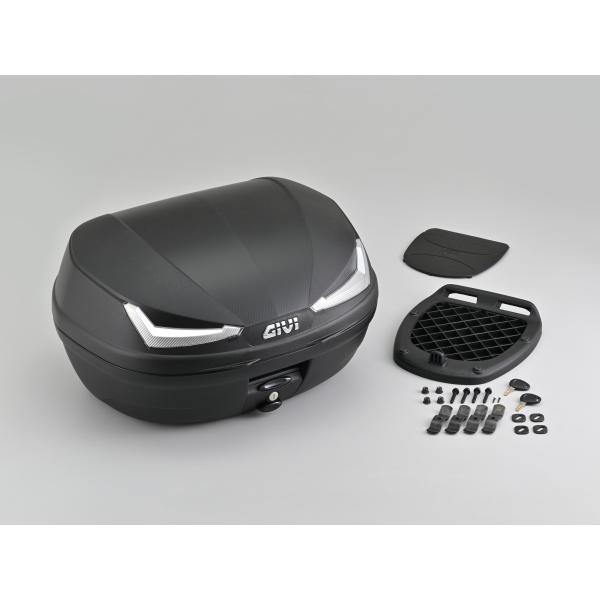 63426 DAYTONA デイトナ GIVI E455 TECH/カラー:未塗装ブラック/汎用ベース(付属) | GIVI