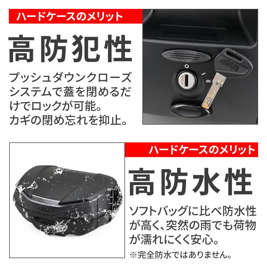 65315 DAYTONA デイトナ GIVI V49NB AIR トップケース モノキーケース 49L | GIVI | 05