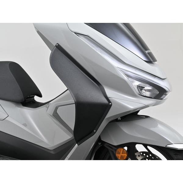 65367 DAYTONA デイトナ サイドバイザー マッドブラック PCX/160（2025） | DAYTONA（バイク用品）