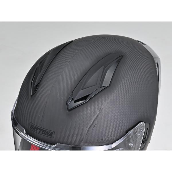 【メーカー欠品 9月中旬頃入荷予定】65536 DAYTONA デイトナ DN-011RC/フルフェイスヘルメット/フラットブラック/Sサイズ(55cm-56cm) | DAYTONA（バイク用品） | 11