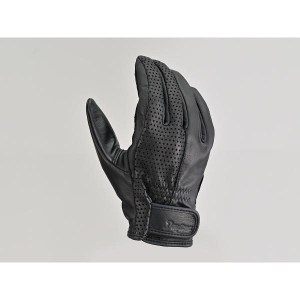 65792 DAYTONA デイトナ DG-038 ピケ縫いパンチンググローブ/ブラック/XLサイズ | DAYTONA（バイク用品）