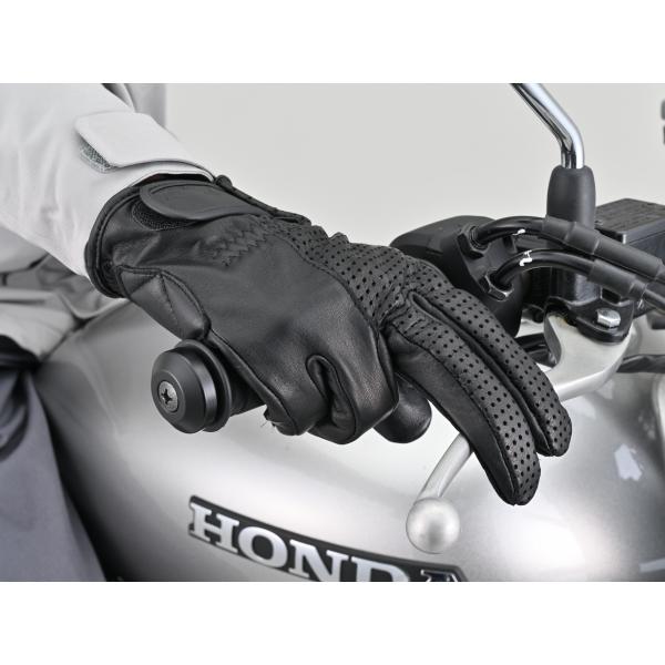 65792 DAYTONA デイトナ DG-038 ピケ縫いパンチンググローブ/ブラック/XLサイズ | DAYTONA（バイク用品） | 08