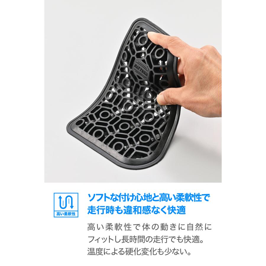 66464 DAYTONA デイトナ DP-024 AEROFRAMEインナープロテクター ブラック Lサイズ | DAYTONA（バイク用品） | 04