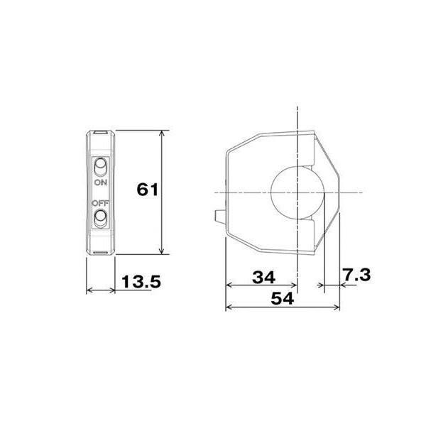 DAYTONA（デイトナ） スレンダースイッチ フラットシーソーType