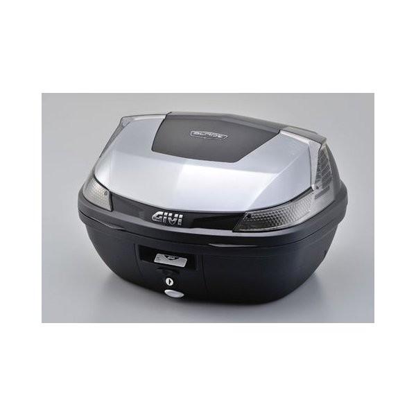 GIVI - 94832 DAYTONA デイトナ B47NTMLG730 モノ鍵を掛ける入れもの 47L TECHしろがね色ペンキ塗り