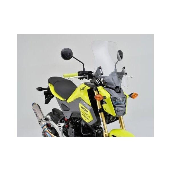 専用です 95357 ウインドシールドRS DAYTONA(デイトナ) クリア色 GROM(16) LED