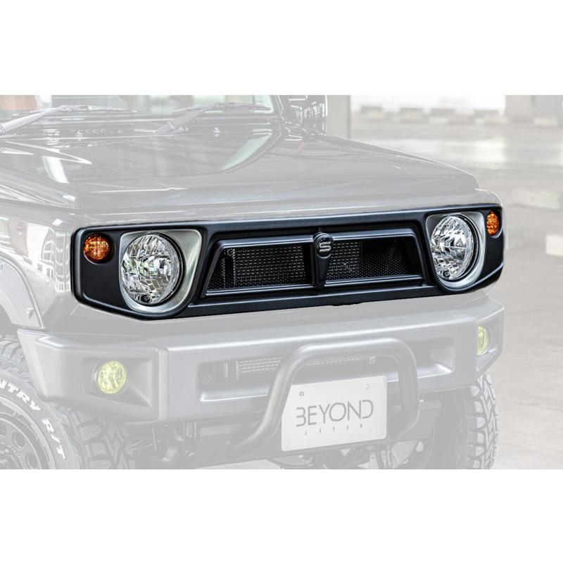 BEYOND ビヨンド フェイスグリル Tr27[ABS][未塗装][素地ブラック