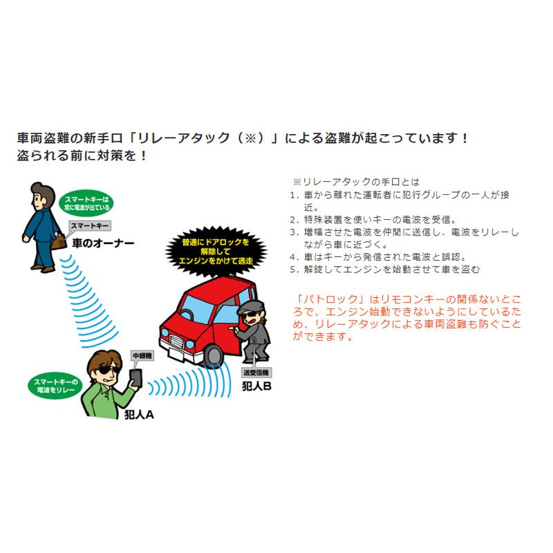 BeatーSonic（ビートソニック） 車両盗難予防装置パトロック PLK10