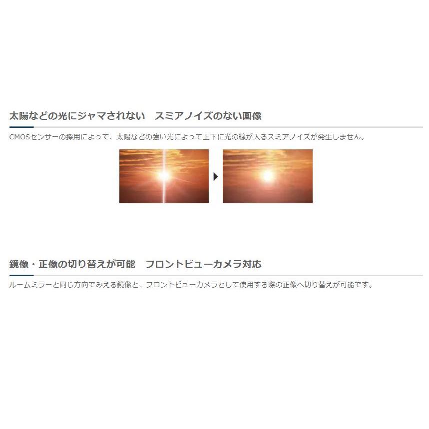ケンウッド CMOS-320 RCA接続汎用 フロント対応 マルチビューカメラ