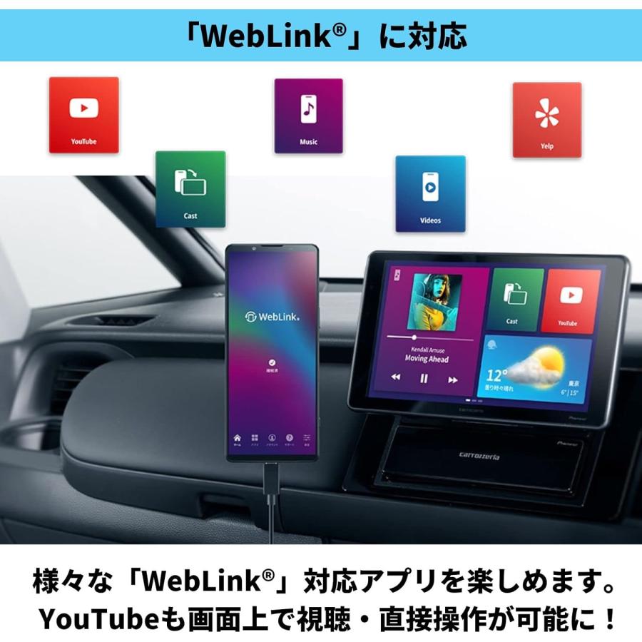 カロッツェリア DMH-SF500 1Dメインユニット 9V型SVGA/Bluetooth カロッツェリア DMH-SF500 1Dメインユニット 9V型SVGA/Bluetooth