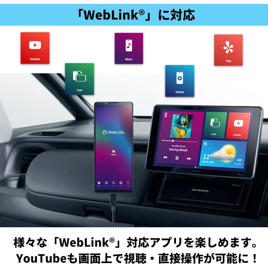 カロッツェリア DMH-SF500 1Dメインユニット 9V型SVGA/Bluetooth/USB/チューナー・DSPメインユニット パイオニア pioneer｜snet｜05