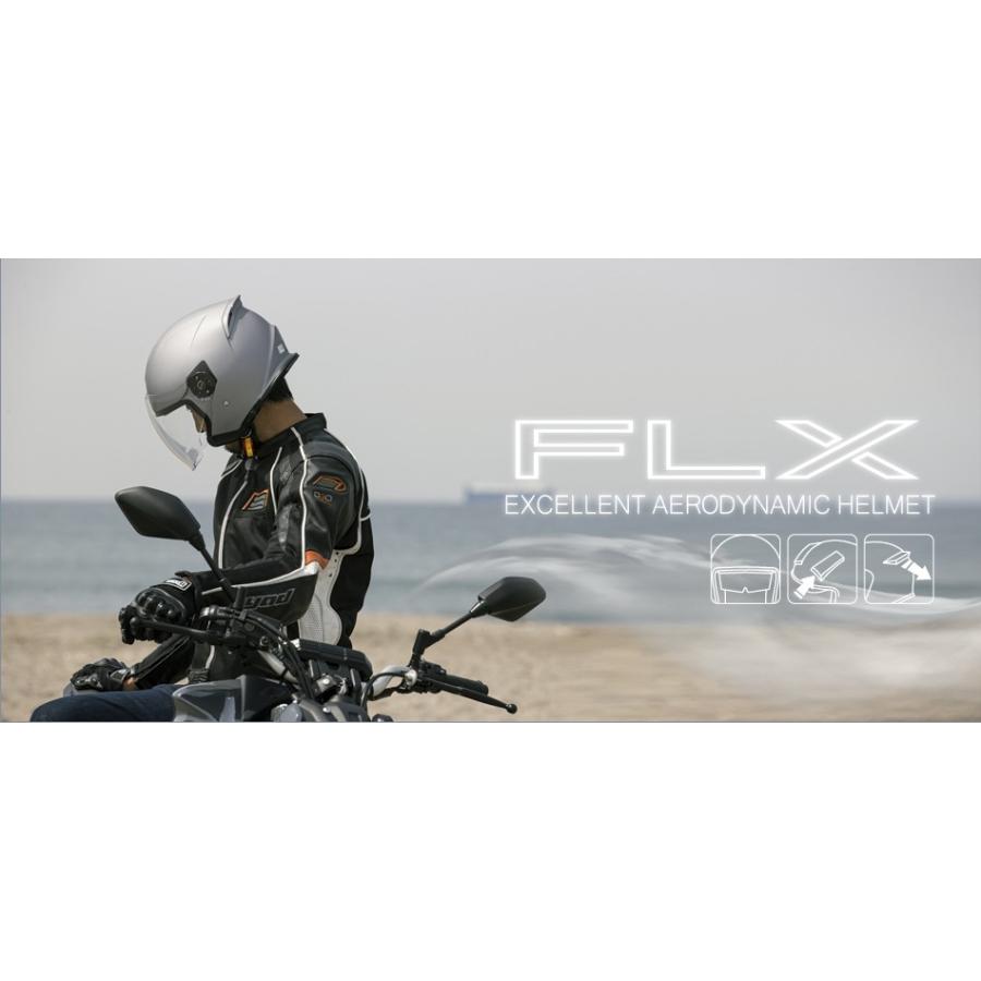 リード工業 FLX ジェットヘルメット マットシルバー 59-60(L リード工業 FLX ジェットヘルメット マットシルバー 59-60(L