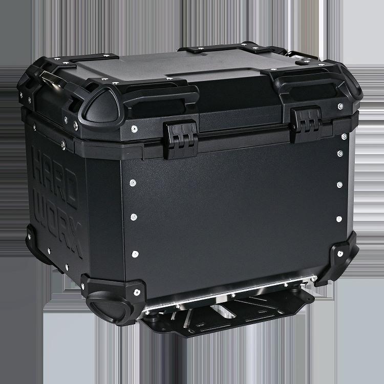 HARD WORX ハードワークス アルミトップケース HXNE45B BLACK 45L 
